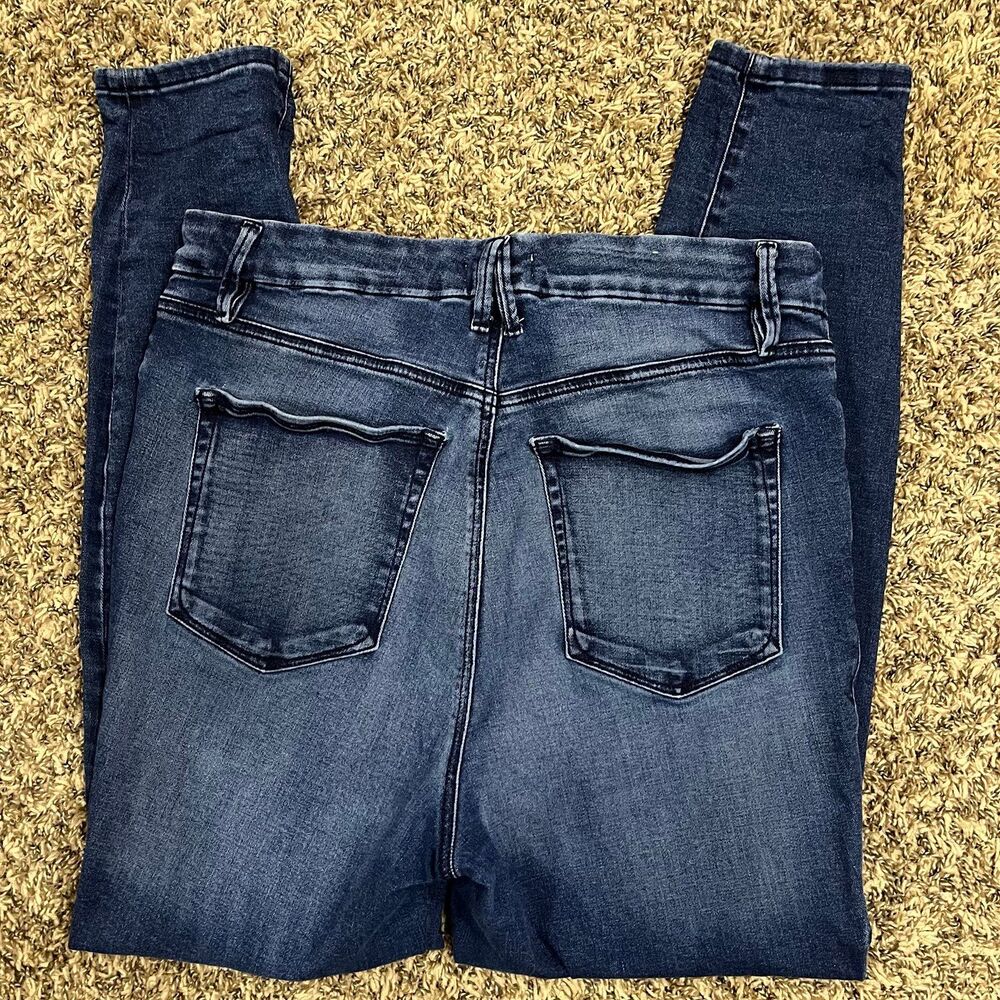 Good American Good Legs Button Fly Jeans size 16 - Picture 4 of 6